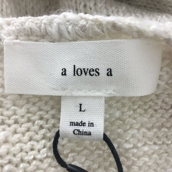 A Loves A Tank Top Sweater Ivory Navy Stripe - Picture 7 of 8